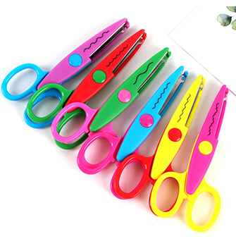 12 PCS de tijeras de encaje