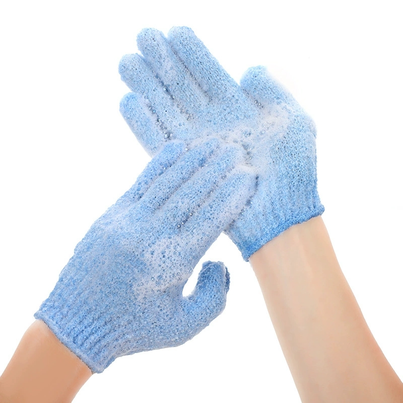 guantes de baño