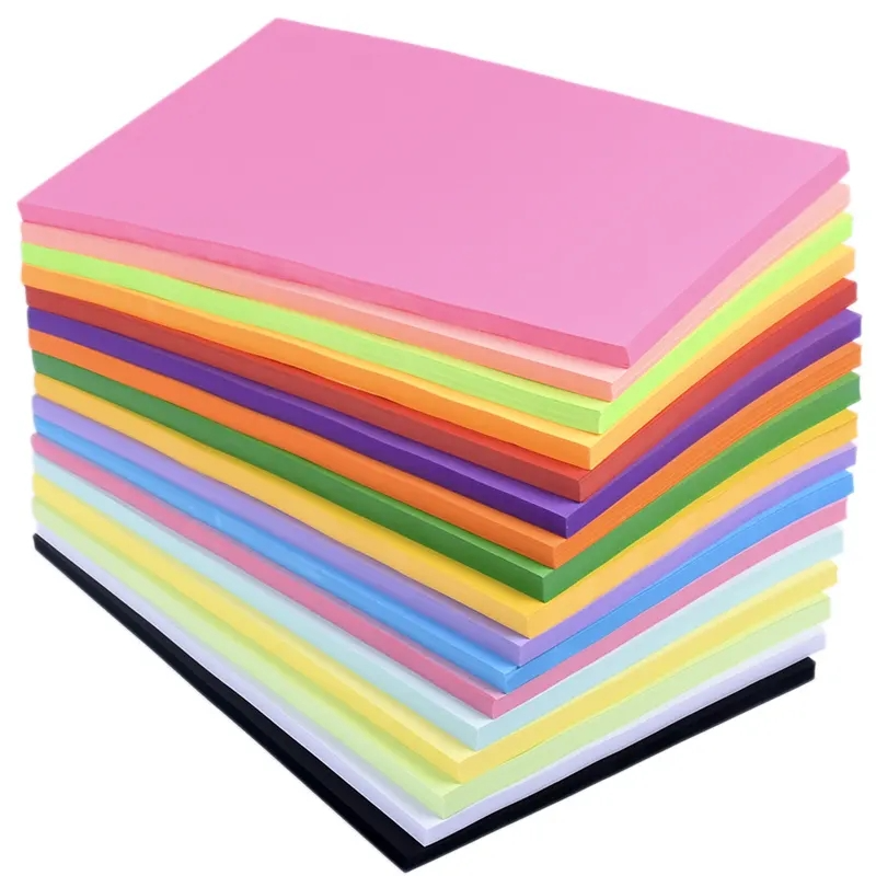 papel bond de colores