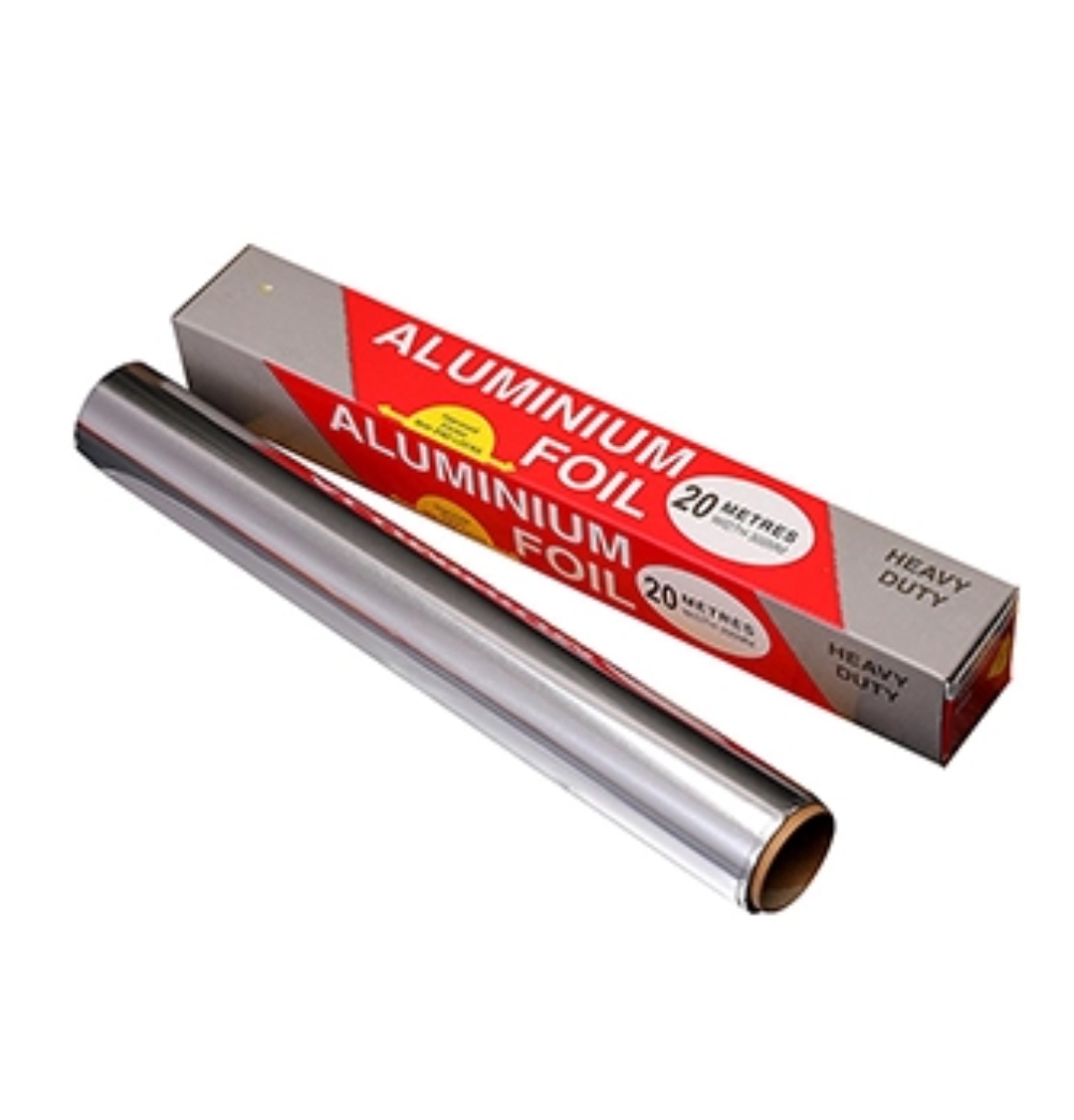 Aluminio papel.